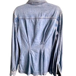 DENIM Bell Sleeve Top